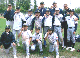 I Ragazzi vincitori del Titolo Nazionale Under 12