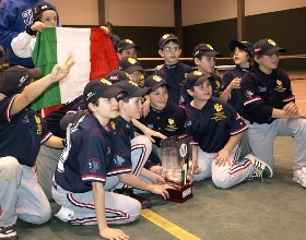 Il San Martino Junior dopo la vittoria -  Mirco Gamberini (A's)